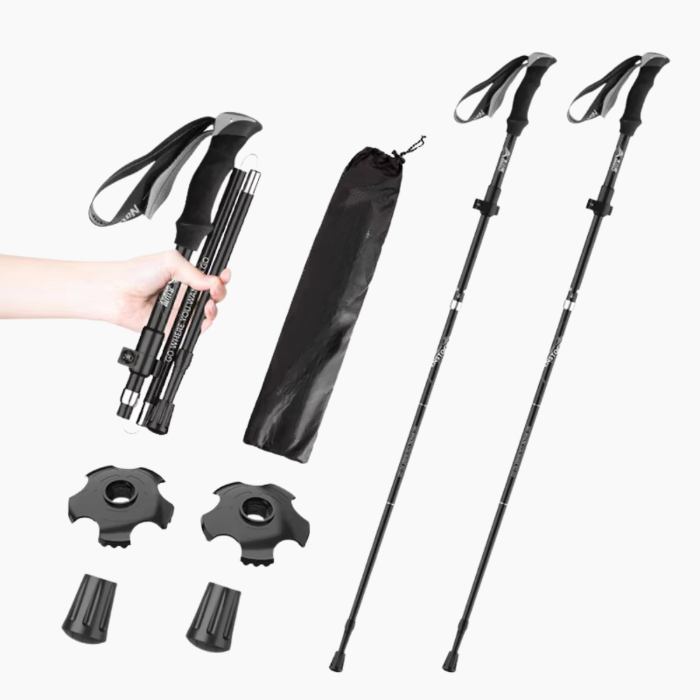 FJÄLLBRIS hopfällbar vandringsstav